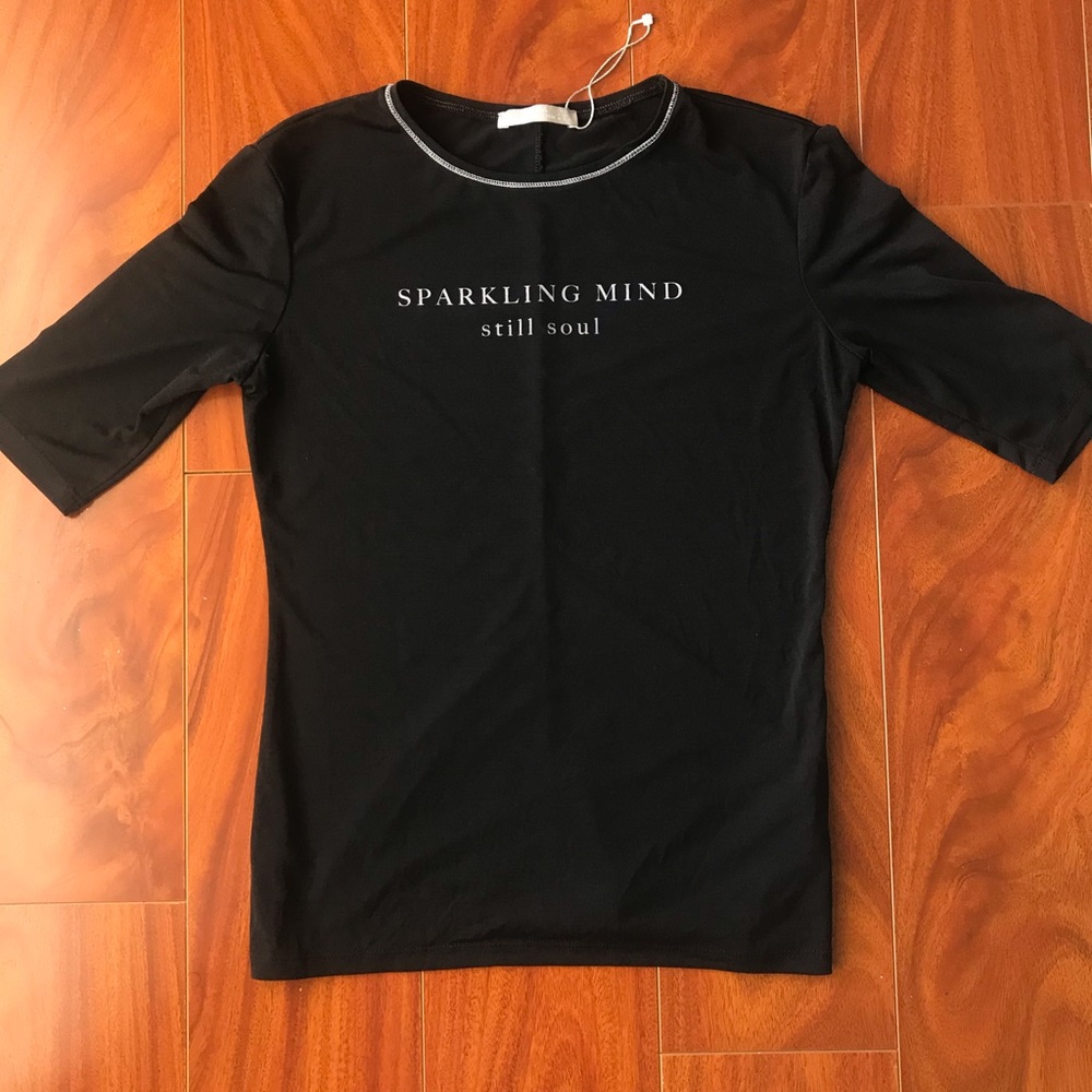 SPARKLING MIND  ZARA T SHIRT